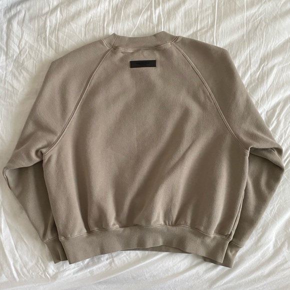 Essentials Gray Crewneck Sweatshirt - Picture 4 of 6